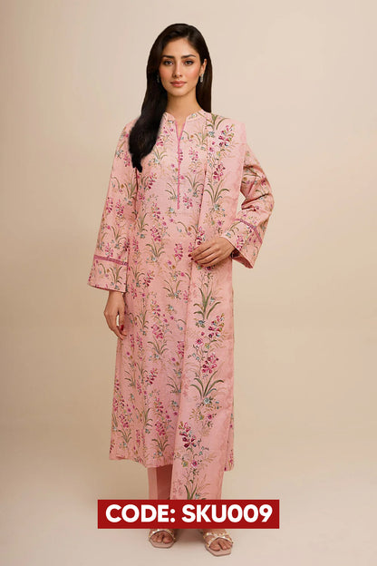 BUY ANY 2 STITCHED 3 PIECE KHADDAR EMBROIDERY SUITS